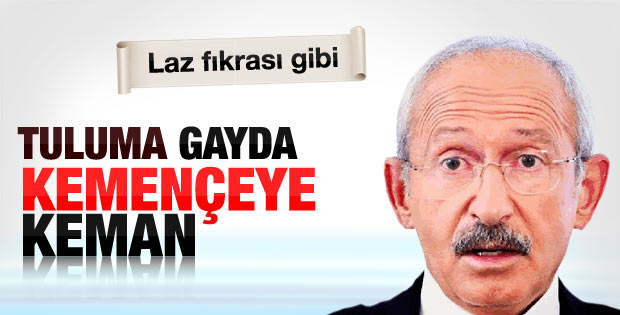 Kemal Kılıçdaroğlu'nun fıkra faciası