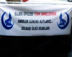 Ülkü Ocaklarından ilginç pankart