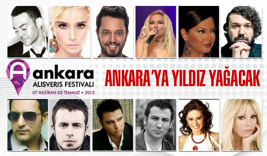 Ankara'ya yıldız yağacak