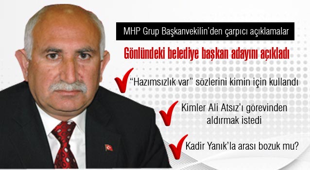 Ali Atsız, gönlündeki belediye başkan adayını açıkladı