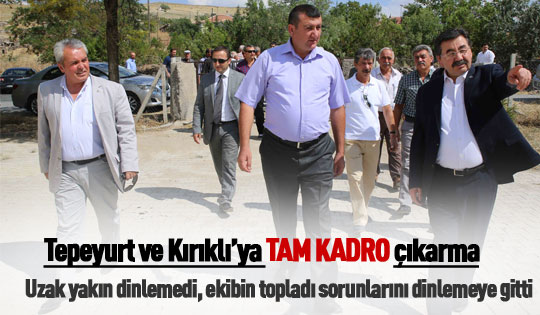 Odabaşı'ndan mahalle turu