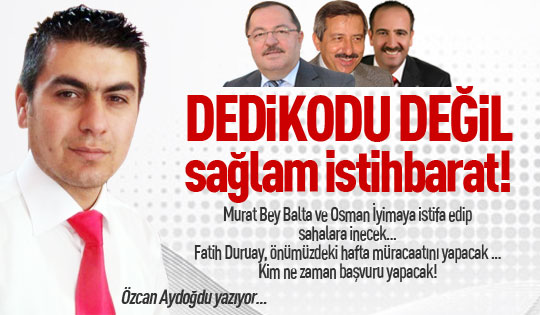 Fatih Duruay, Murat Bey Balta ve Osman İyimaya sahalara iniyor