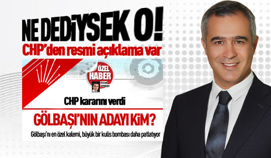 CHP'nin Gölbaşı adayı Ercan Şimşek oldu