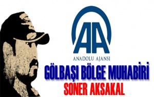 Soner Aksakal AA muhabiri oldu