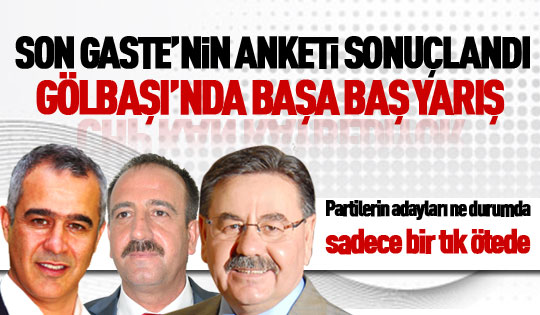 Gölbaşı'nda son durum