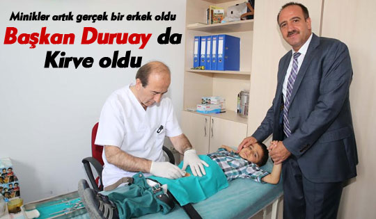 Başkan Duruay kirve oldu