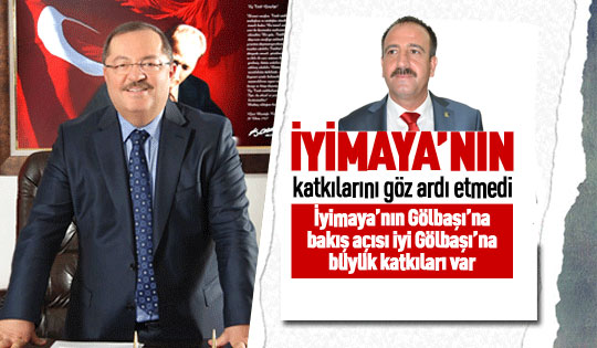 Duruay: Osman İyimaya'nın Gölbaşı'na büyük katkıları var