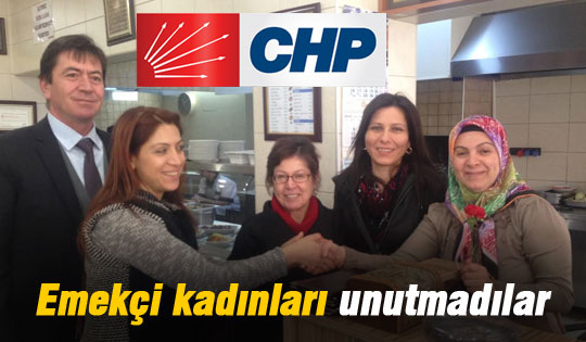 CHP Gölbaşı örgütü emekçi kadınları unutmadı