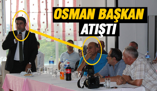 Osman Karaaslan'a terör toplantısında beklenmedik tepki