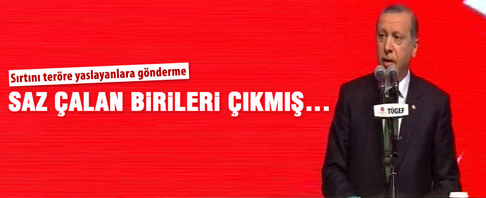 Cumhurbaşkanı Erdoğan'ın TÜGEF konuşması