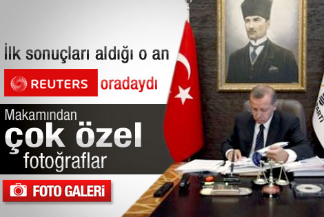 Reuters Erdoğan'ın odasını fotoğrafladı - Galeri