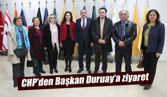 Başkan Duruay'a CHP İlçe Başkanından Ziyaret