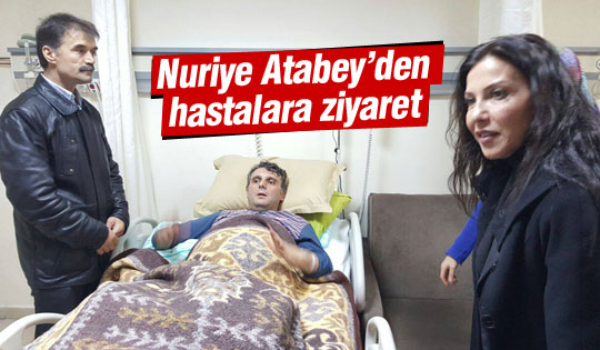 Atabey'den hastane ziyareti