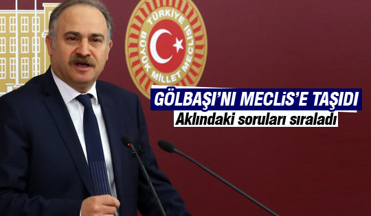 CHP'li Vekil Gök Bezirhane'yi meclise taşıdı