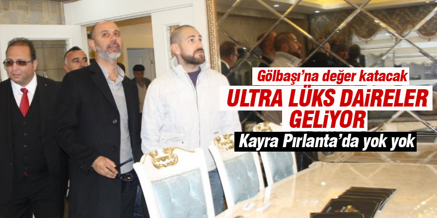 Kayra Pırlanta Konutları göz doldurdu