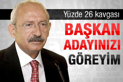 Kılıçdaroğlu'ndan muhaliflere: Görelim başkan adayınızı