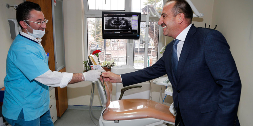 Başkan Duruay'dan HASVAK Hastanesi'ne ziyaret