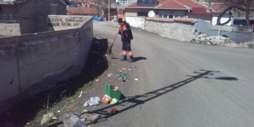 Gölbaşı'nda mahalleler temizleniyor