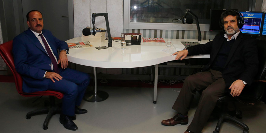 Başkan Duruay Radyo Ses'e konuk oldu