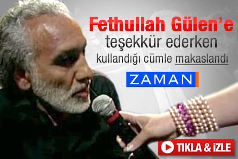 Sinan Çetin'den Fethullah Gülen'e teşekkür