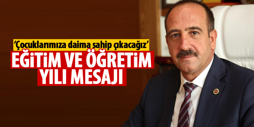 Başkan Duruay'dan eğitim öğretim yılı mesajı