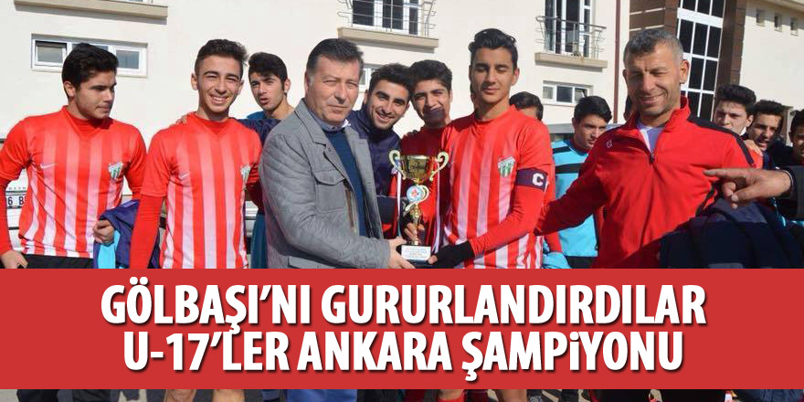 Gölbaşı Belediyespor Ankara şampiyonu