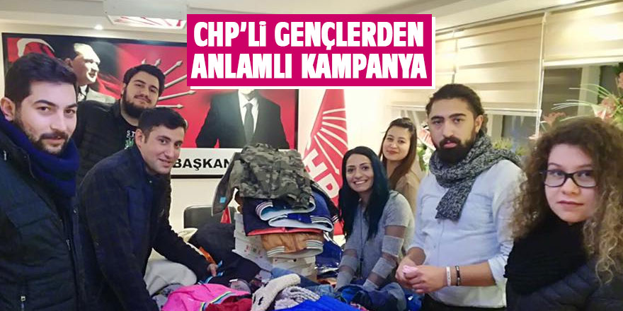 CHP'li gençlerden anlamlı kampanya