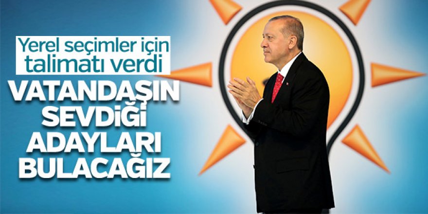 Cumhurbaşkanı Erdoğan'ın hedefi yerel seçimler