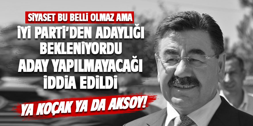 İYİ PARTİ'nin adayı kim olacak?