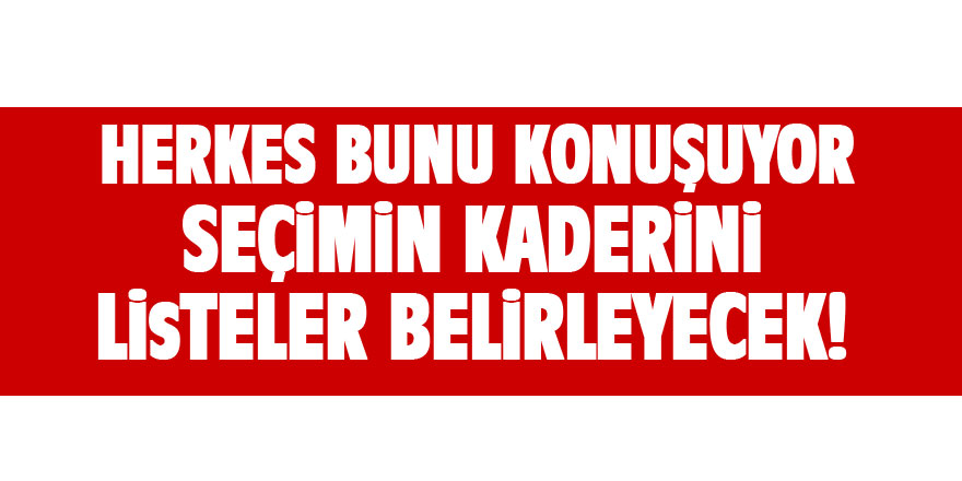 Seçimin kaderini belirleyecek