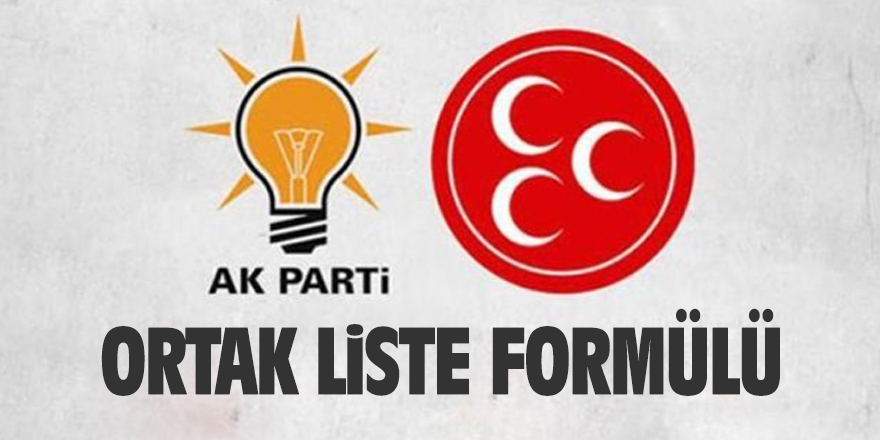 Ak Parti ve MHP'de ortak liste arayışı