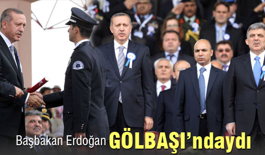 Başbakan Erdoğan Gölbaşı'ndaydı