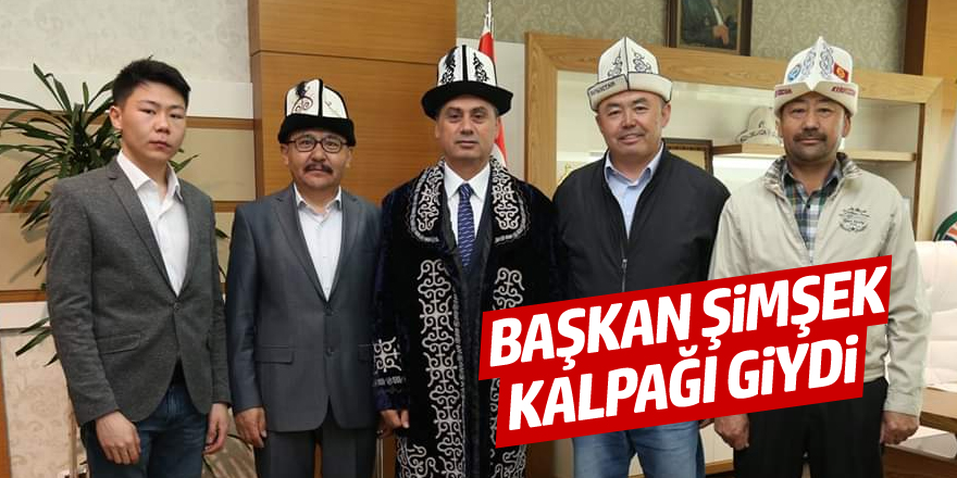 Kırgız Türklerinden Başkan Şimşek'e ziyaret