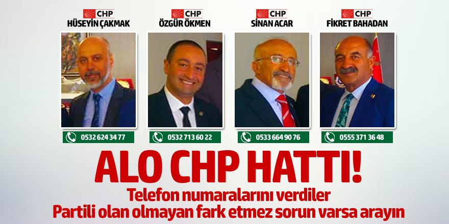 CHP Meclis üyelerinin telefon numaralarını yayınladı