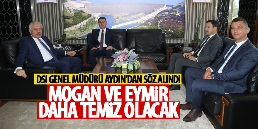 Başkan Şimşek'ten DSİ Genel Müdürü Aydın'a ziyaret!