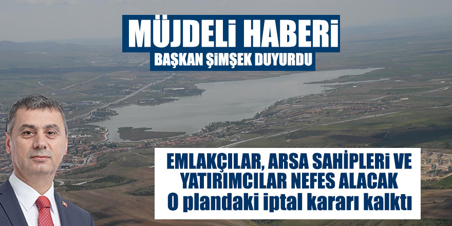 Başkan Şimşek'ten Gölbaşı'na bir müjdeli haber daha