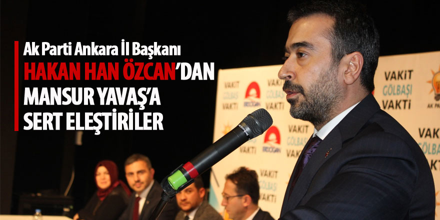 Hakan Han Özcan: Yan gelip yatırmayız