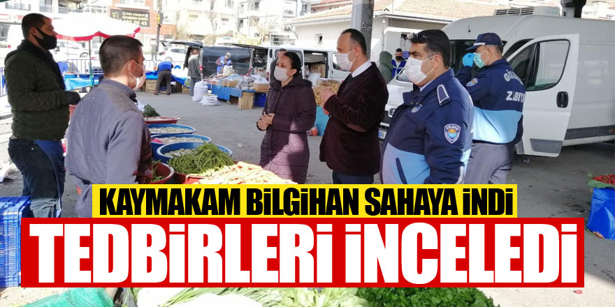 Kaymakamı Tülay Baydar Bilgihan çalışmalara katıldı