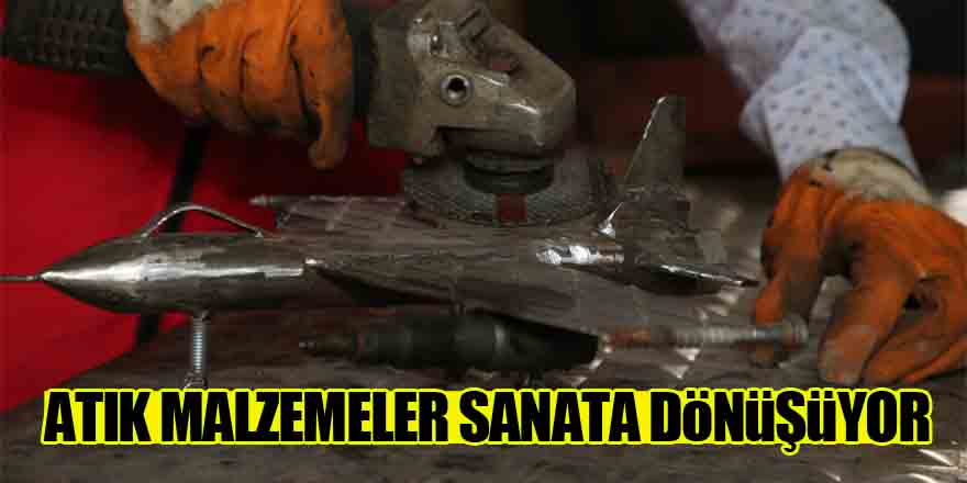 Hurdalardan sanat eseri doğuyor…