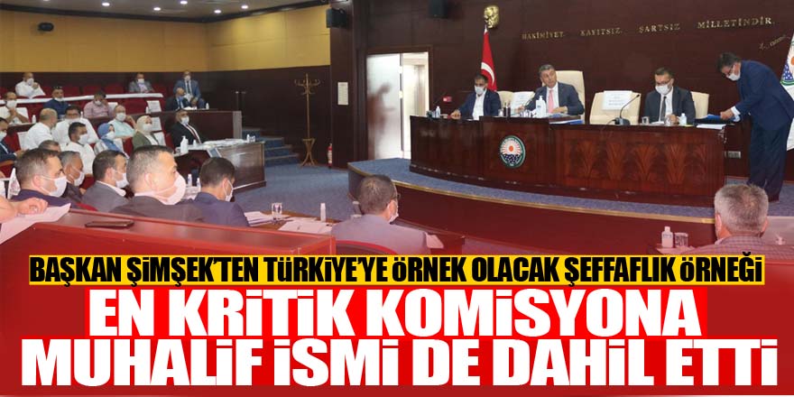 Gölbaşı belediyesinde komisyonlar belli oldu