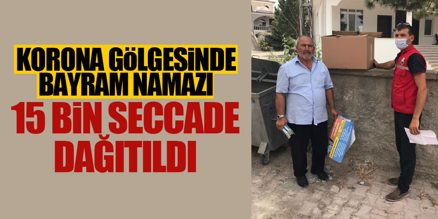 Gölbaşı Belediyesi Tek Kullanımlık 15 Bin Seccade Dağıttı…