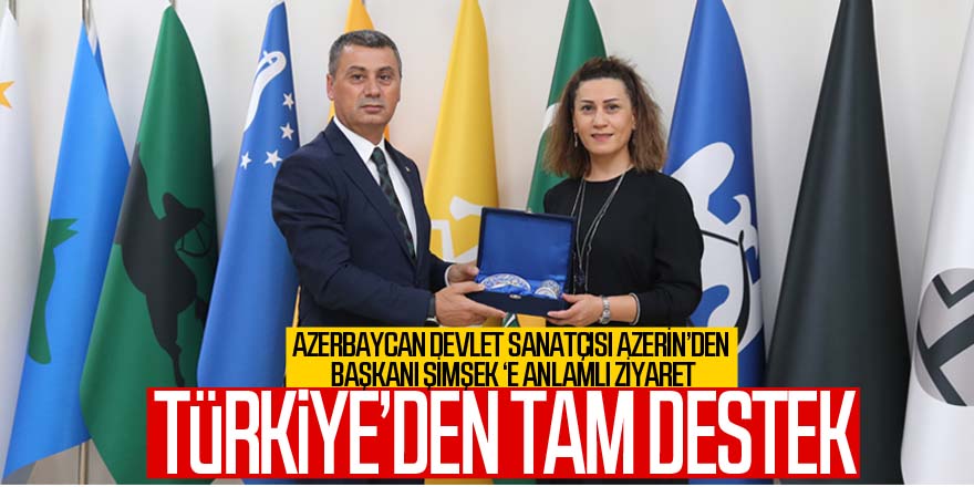 Azerin, "Şükürler olsun Türkiye, Azerbaycan’a tam destek veriyor"