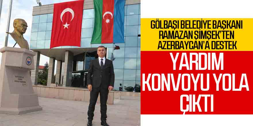 Gölbaşı Belediye Başkanı Ramazan Şimşek “Türk Kızılay’ı ile görüşerek çalışmaları başlattı…