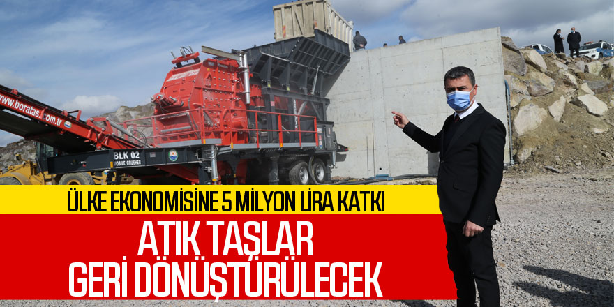 Taş Kırma Makinesi ile Türkiye ve Belediye Ekonomisine Katkı Sağlanacak