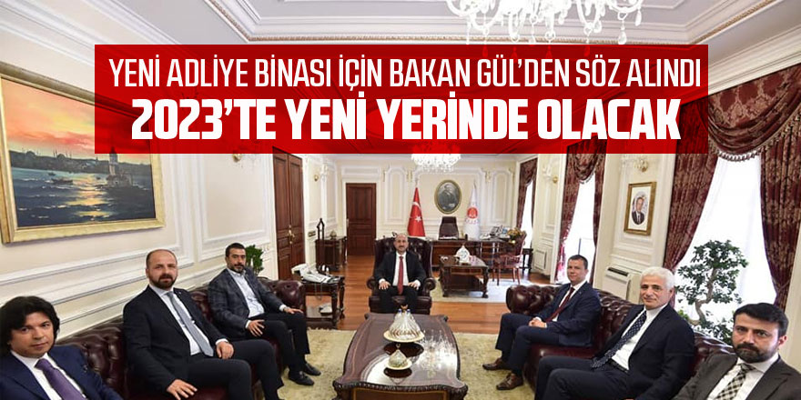 Selim Akceylan yeni adliye binası için tarih verdi