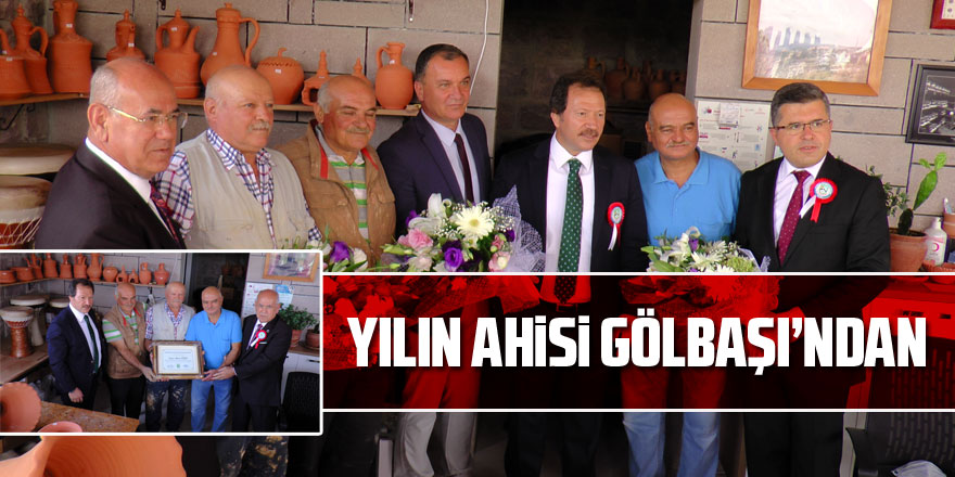 “Yılın Ahisi” Gölbaşı’ndan çömlek ustası Ahmet Önen oldu