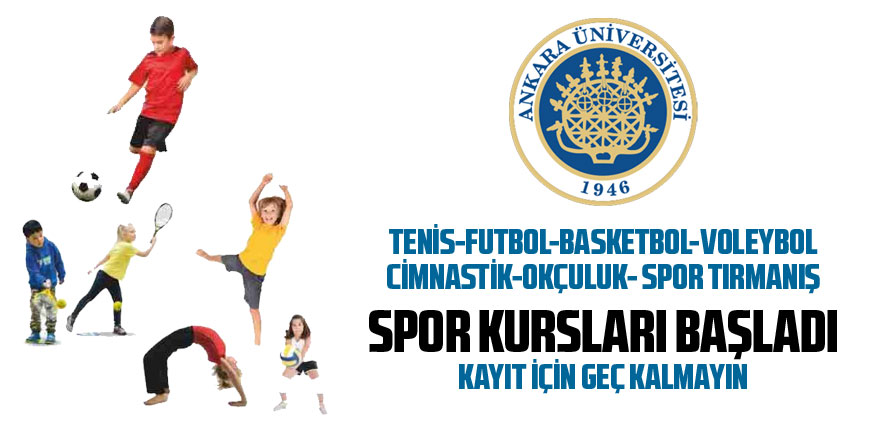1946 Ankara Üniversitesi Spor Kulübü Spor Kursları başladı