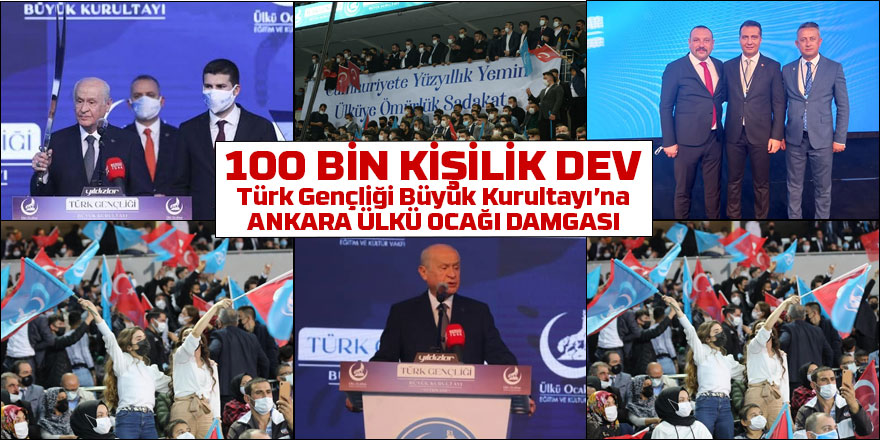 Türk Gençliği Büyük Kurultayı'na ANKARA damgası