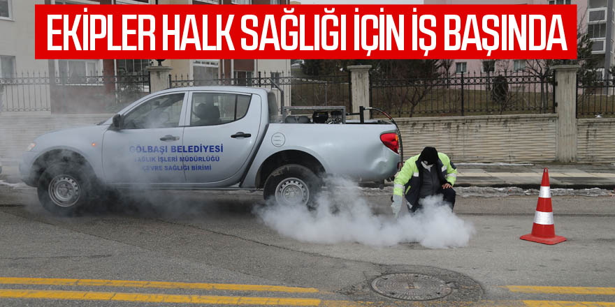 Halkın Sağlığı Gölbaşı Belediyesi’ne Emanet…