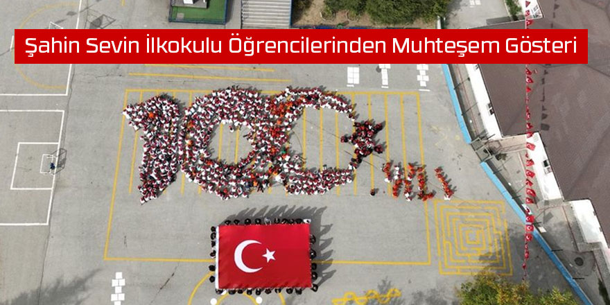 Şahin Sevin İlkokulu Öğrencilerinden Muhteşem Gösteri